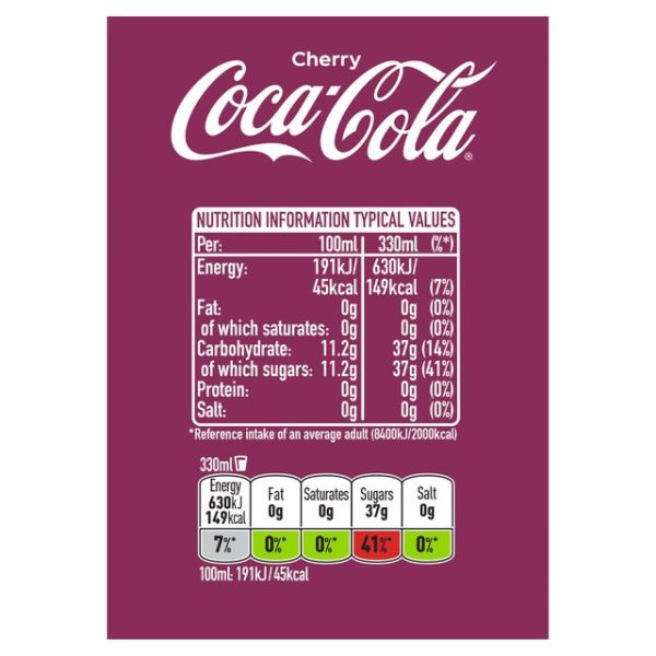 Coca-Cola Cherry 8x330ml