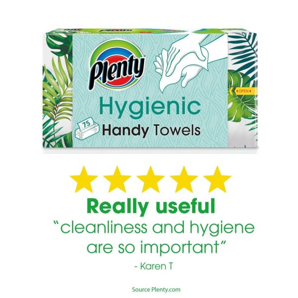 Plenty Handy Towels 75 Sheets