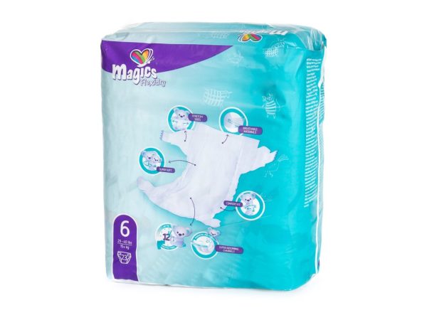 Magics Flexidry Size 6 23 Nappies