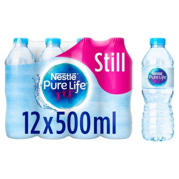 Nestle Pure Life Still Spring Water 12 x 500ml