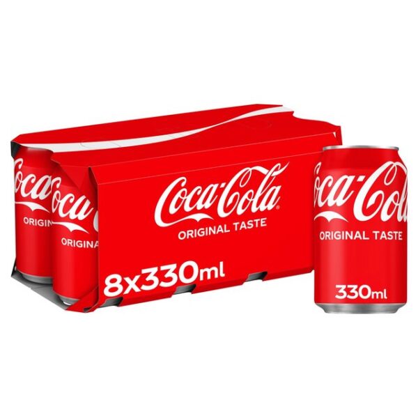 Coca-Cola Original Taste 8 x 330ml