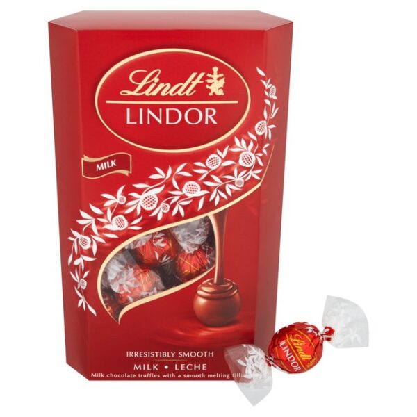 Lindt Lindor Milk Chocolate Cornet Truffles 337g