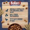 Bakers Meaty Meals Adult Small Dry Dog Food Beef 1kg