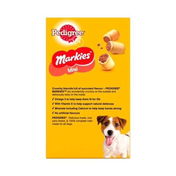 Pedigree Markies Mini Adult Dog Treats Marrowbone Biscuits 500g