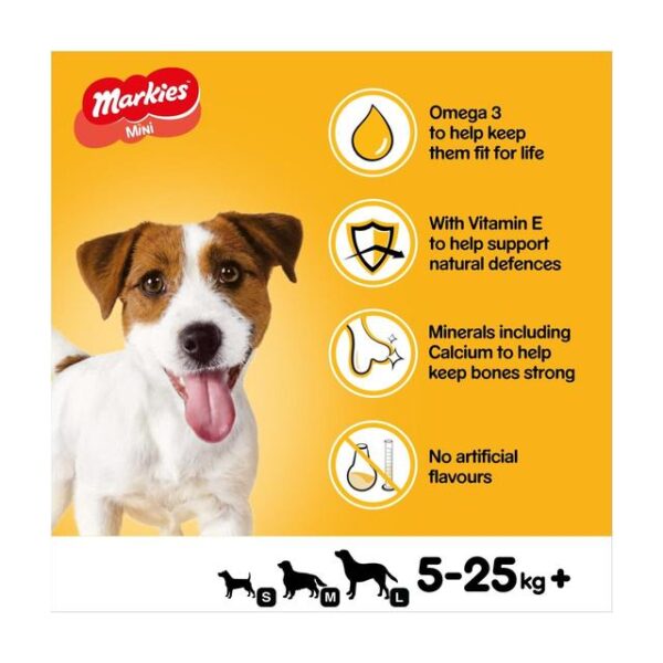 Pedigree Markies Mini Adult Dog Treats Marrowbone Biscuits 500g