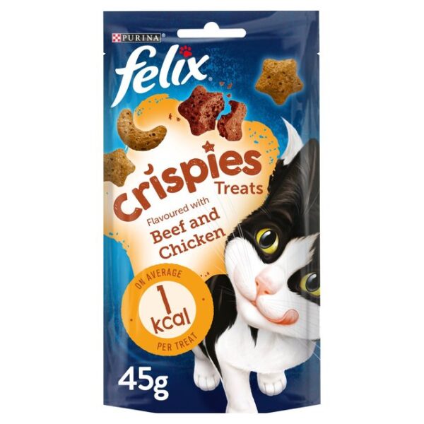 Felix Crispies Beef&Chkn 45g