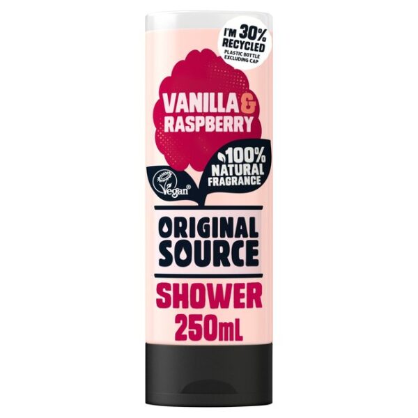 Original Source Shower Vanilla Milk & Raspberry 250ml