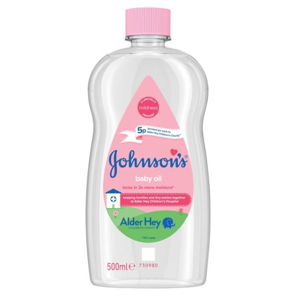 J&J Baby Oil 500ml