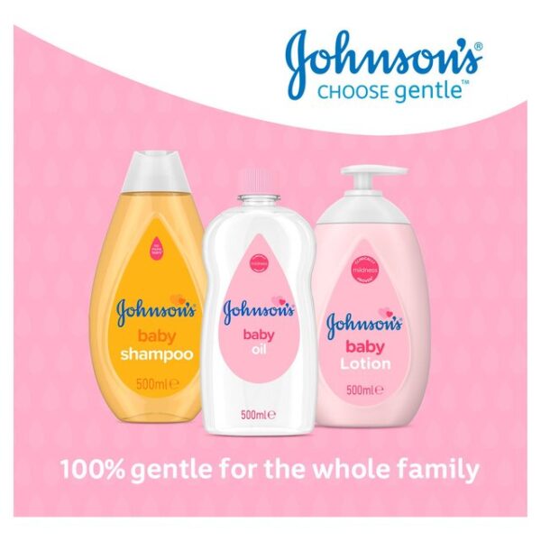 J&J Baby Oil 500ml