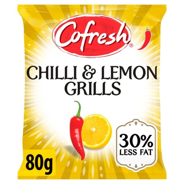 Cofresh Chilli  Lemon Potato Grills 80g