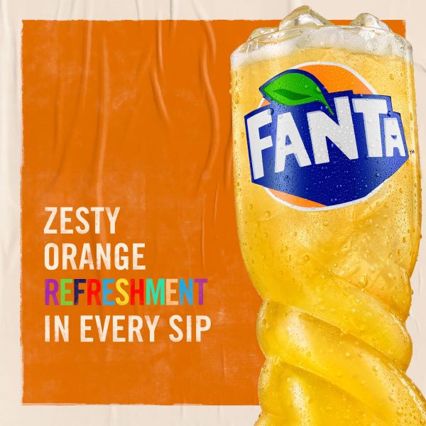 Fanta Orange Zero Sugar 8 X 330ml