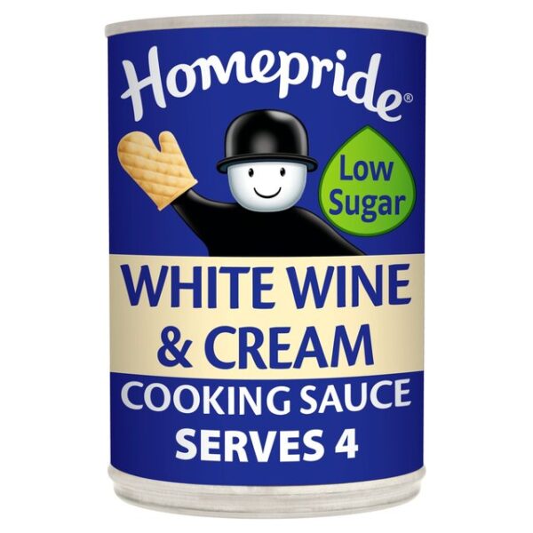 Homepride White Wine, Cream Cooking Sauce 400g