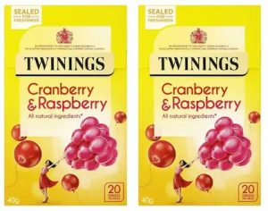 Twinings Cranberry Raspberry & Elderflower 20 pack