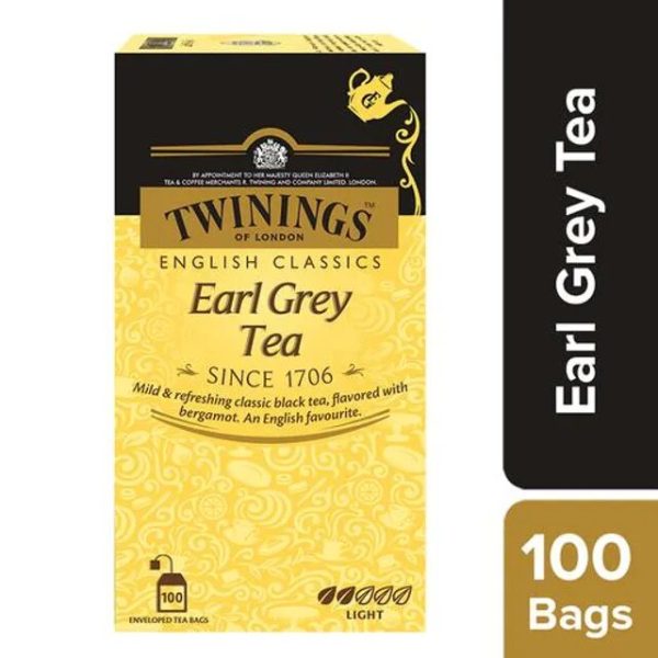 Twinings Earl Grey Tea, 200 g (100 Bags x 2 g each)