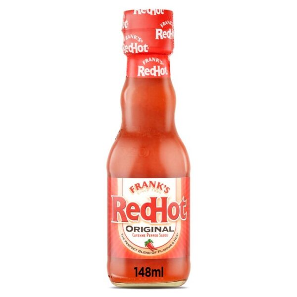 Franks Red Hot Original Cayenne Pepper Sauce 148ml