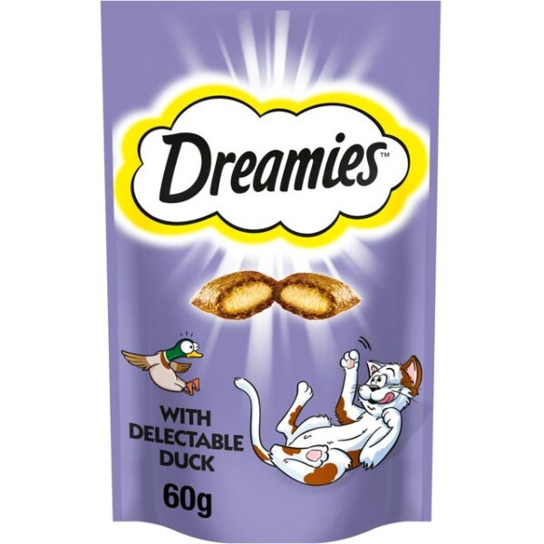 Dreamies Cat Treat Biscuits with Duck 60g