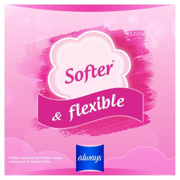 Always Sensitive Normal Ultra (Size 1) Sanitary Towels Wings 14 pads 14 per pack