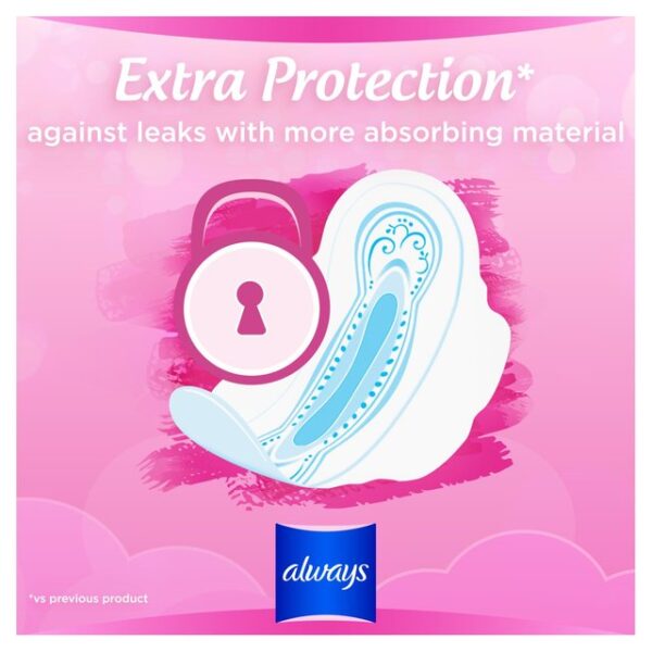 Always Sensitive Normal Ultra (Size 1) Sanitary Towels Wings 14 pads 14 per pack