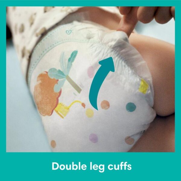 Pampers Baby-Dry Size 3, 50 Nappies, 6kg-10kg, Essential Pack 50 per pack