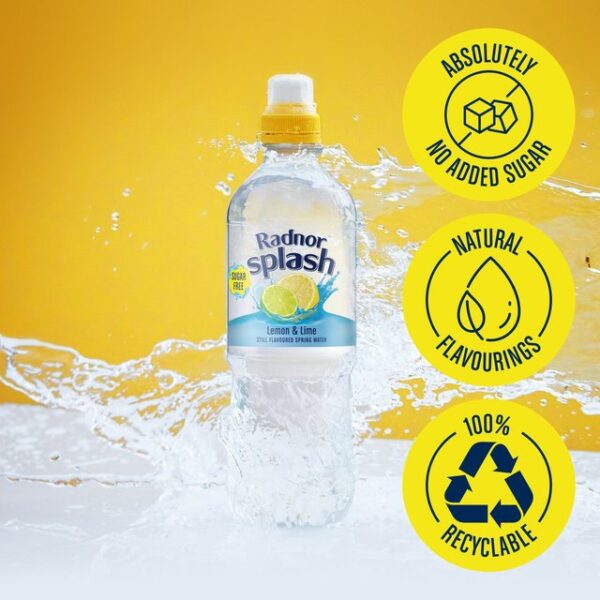 Radnor Splash Still Lemon, Lime 6 x 500ml