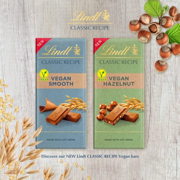 Lindt Classic Recipe Vegan Smooth Chocolate 100G