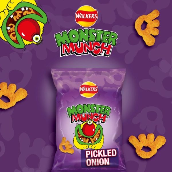 Walkers Monster Munch Variety Multipack Snacks 12 x 20g