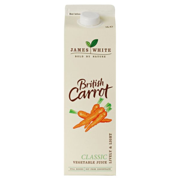 James White British Carrot Classic Vegetable Juice 1l