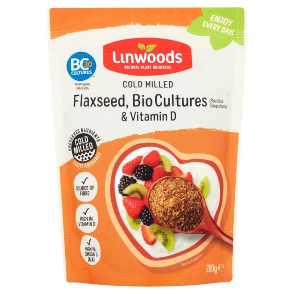 Linwoods Cold Milled Organic Flaxseed 200g