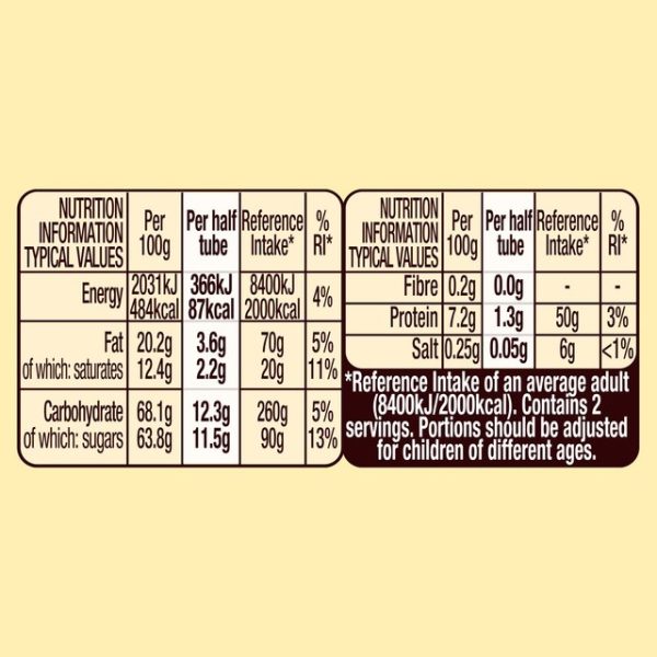 Smarties White Chocolate Hexatube 36g