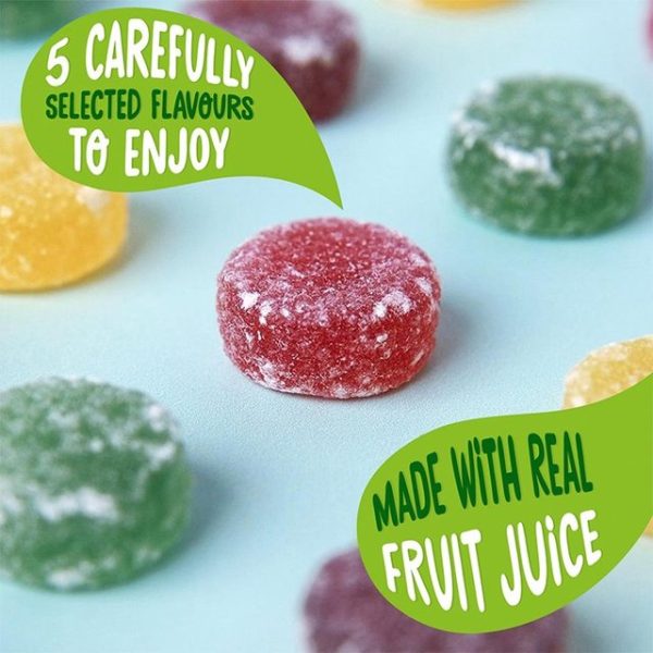 Rowntrees Fruit Pastilles Vegan 4 Tubes 171.2g