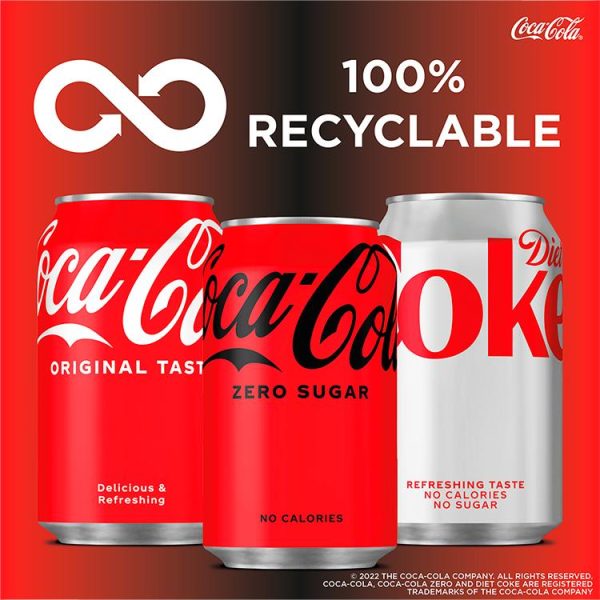 Coca-Cola Zero Sugar 6 X 250ml