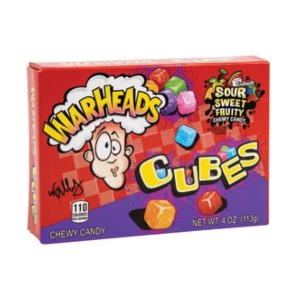 Warheads Sour Chewy Cubes (113g)