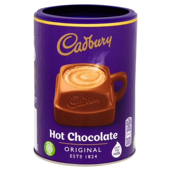 Cadbury Drinking Chocolate Hot Chocolate Tub 500g