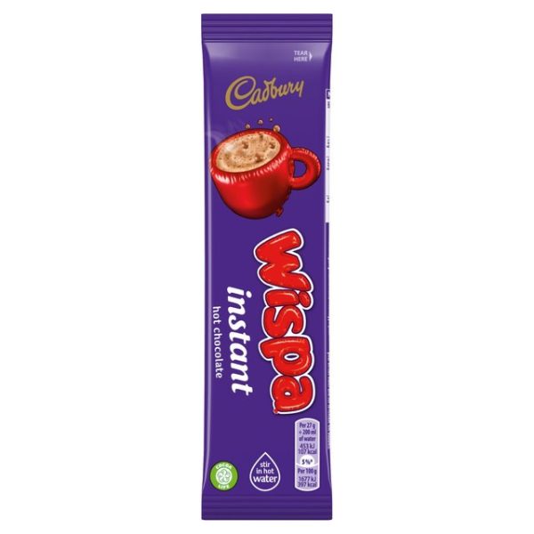 Cadbury Wispa Stick Pack Hot Chocolate 27g