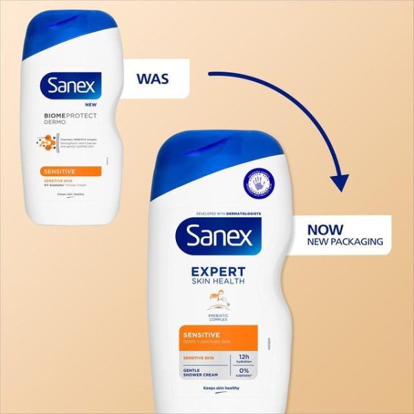 Sanex Biome Protect Sensitive Shower Cream 450ml