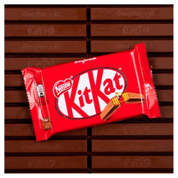 Kit Kat 4 Finger Milk Chocolate Bar Multipack 4 Pack 166g