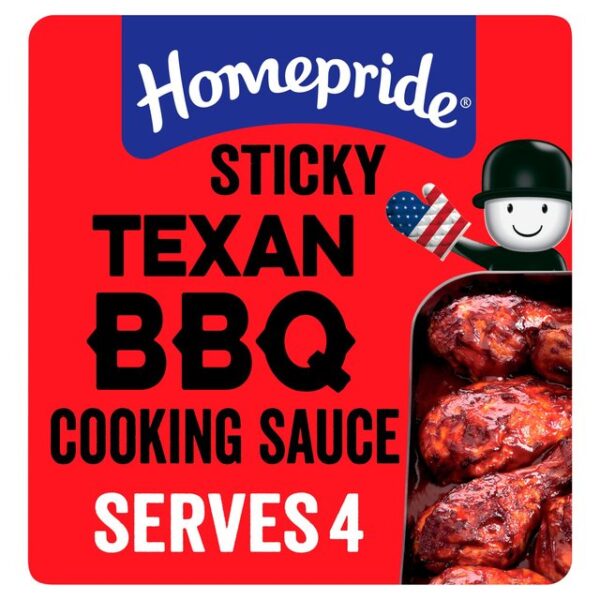 Homepride American Texan BBQ Cooking Sauce 200g