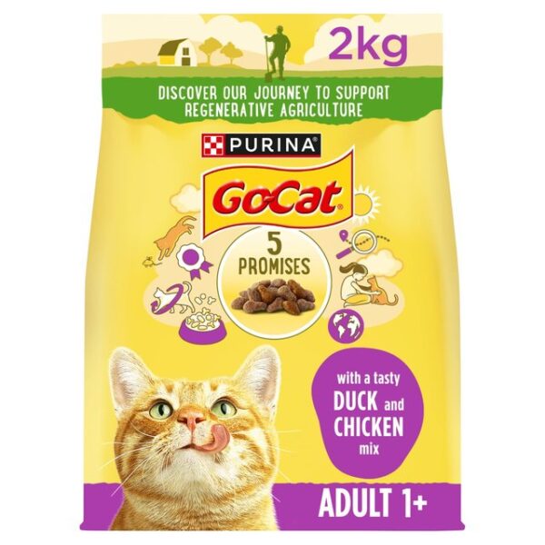 Go-Cat with Chicken Duck 2kg