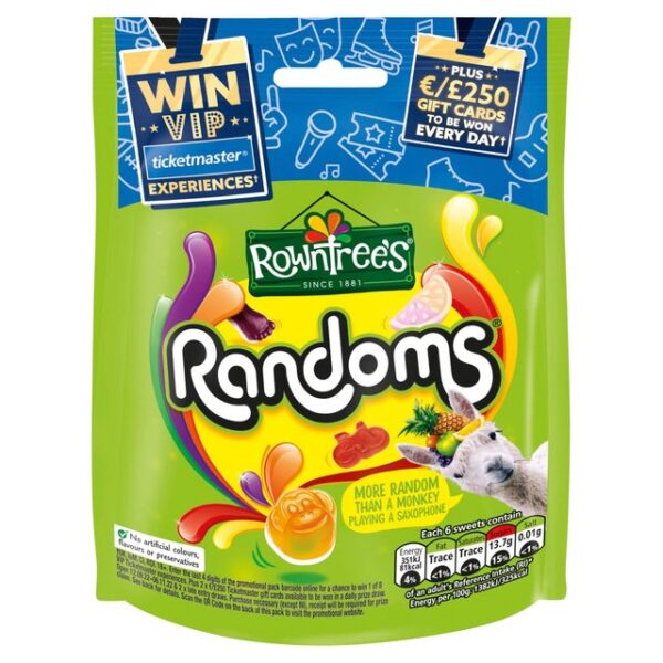 Rowntree's Randoms Sweets Sharing Pouch 150g