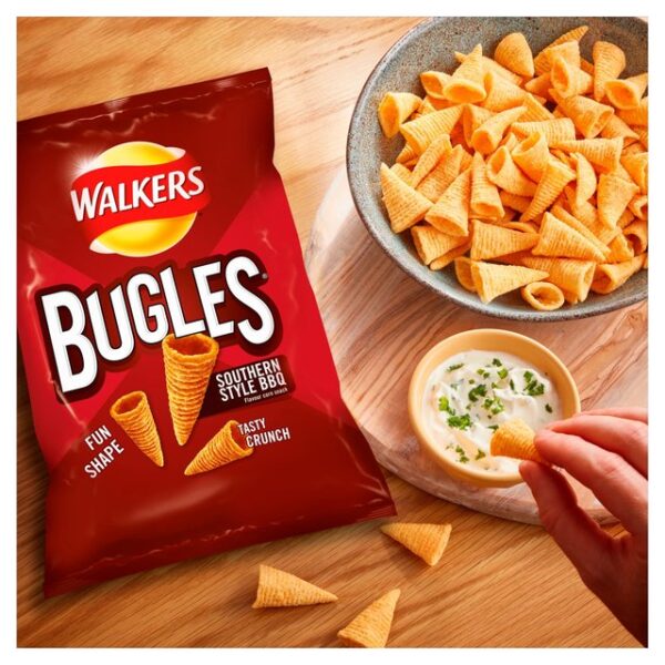 Walkers Southern Style Bbq Bugles 110g