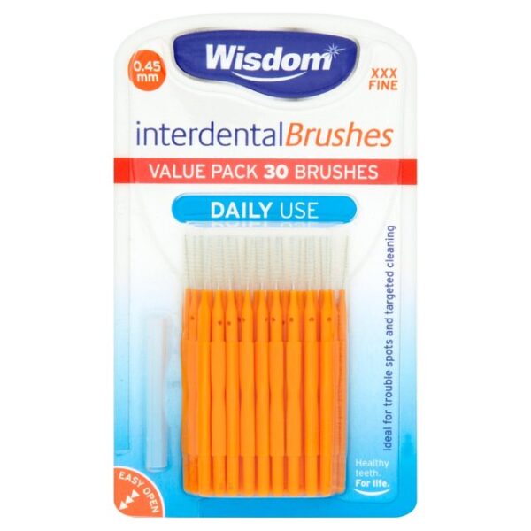 Wisdom Daily Use Interdental Brushes 30pk