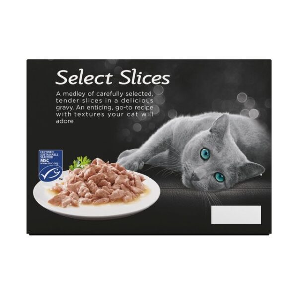 Sheba Select Slices Cat Food Pouches Fish In Gravy 12 x 85g