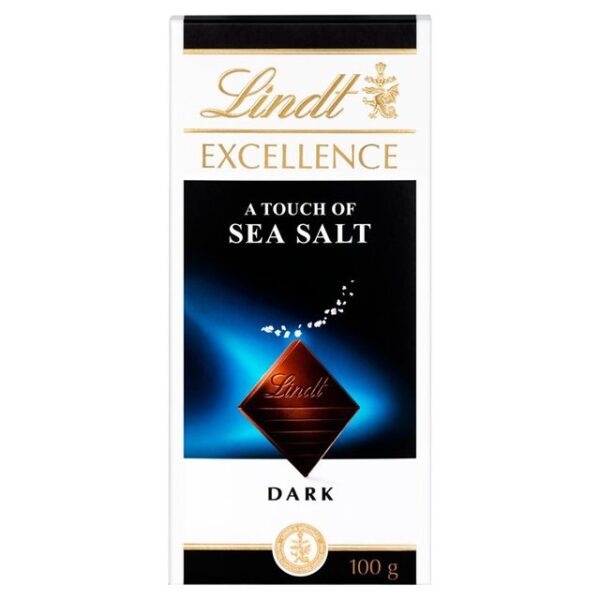 Lindt Excellence Dark Sea Salt 100g