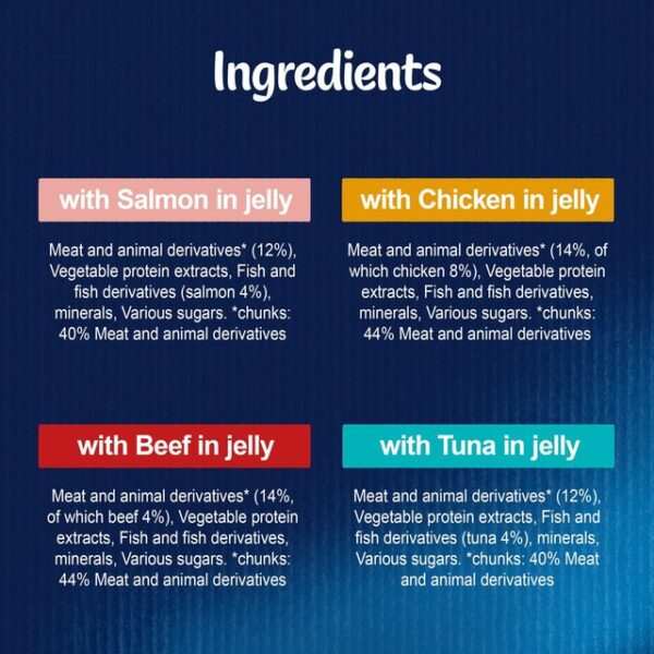 Felix As Good As It Looks Mixed Selection in Jelly Wet Cat Food 40 x 100g