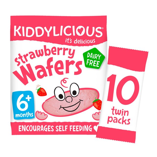 Buy Kiddylicious Wafers Raspberry 4 X 4g Pack Online at Chemist Warehouse®