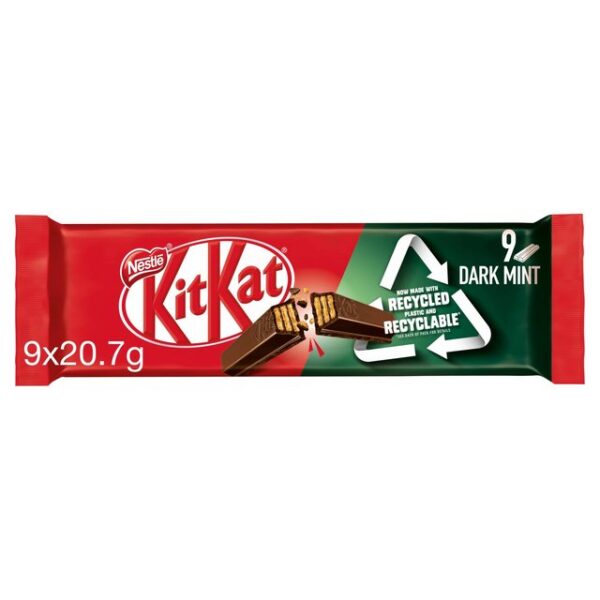 Kit Kat Dark Mint 9 Bars 186.3g