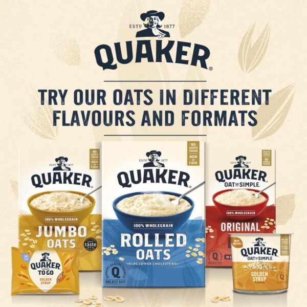 Quaker Rolled Porridge Oats 1kg