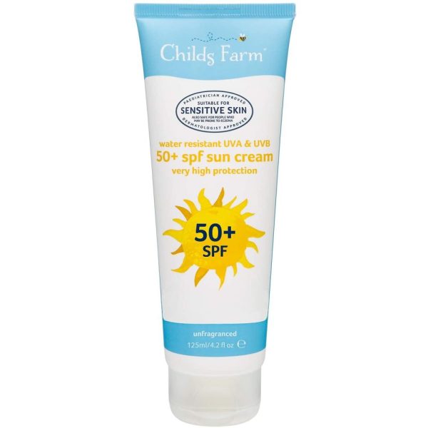 Childs Farm Sunscreen Cream SPF 50+, 125ml