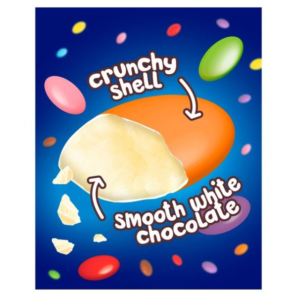 Smarties White Chocolate Hexatube 36g