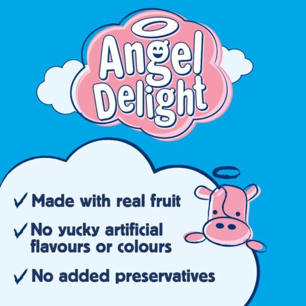 Angel Delight Strawberry Flavour Instant Dessert 59g